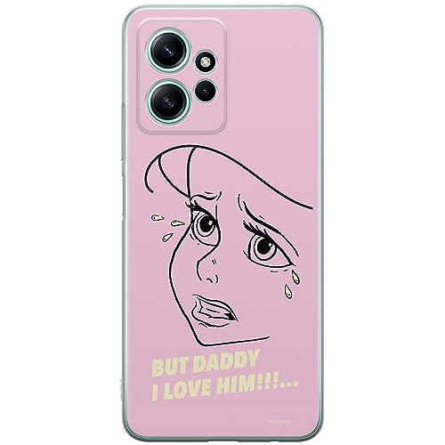 ERT GROUP etui na telefon Xiaomi REDMI NOTE 12 4G, case oryginalny i oficjalnie licencjonowany przez Disney, wzór Ariel 007, optymalnie dopasowane, plecki z TPU