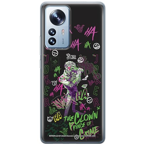 Etui dedykowane do Xiaomi 12 / 12X wzór:  Joker 027 oryginalne i oficjalnie licencjonowane