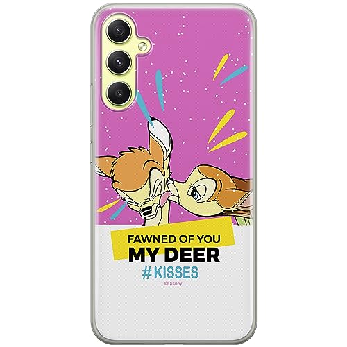 Etui Bambi 012 Disney Nadruk pełny Różowy Producent: Samsung, Model: A34 5G