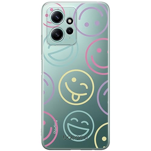 ERT GROUP etui na telefon Xiaomi REDMI NOTE 12 4G, case oryginalny i oficjalnie licencjonowany przez Babaco, wzór Positive vibes 002, optymalnie dopasowane, plecki z TPU częściowo przeźroczyste