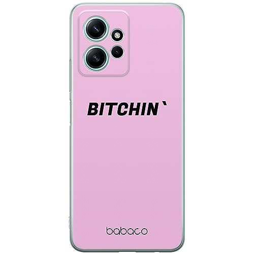 ERT GROUP etui na telefon Xiaomi REDMI NOTE 12 4G, case oryginalny i oficjalnie licencjonowany przez Babaco, wzór 90's Girl 011, optymalnie dopasowane, plecki z TPU