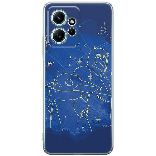 ERT GROUP etui na telefon Xiaomi REDMI NOTE 12 4G, case oryginalny i oficjalnie licencjonowany przez Star Wars, wzór Baby Yoda 023, optymalnie dopasowane, plecki z TPU