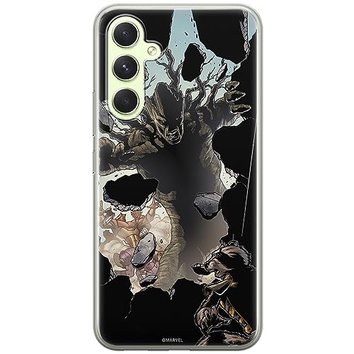 Etui Strażnicy Galaktyki 005 Marvel Nadruk pełny Czarny Producent: Samsung, Model: A54 5G