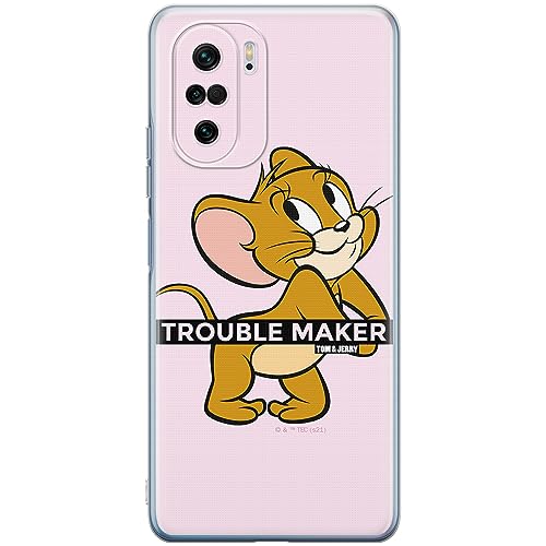 ERT GROUP etui na telefon Xiaomi MI 11i/ REDMI K40/K40 PRO/POCO F3/ F3 PRO, case oryginalny i oficjalnie licencjonowany przez Tom & Jerry, wzór 012, optymalnie dopasowane, plecki z TPU