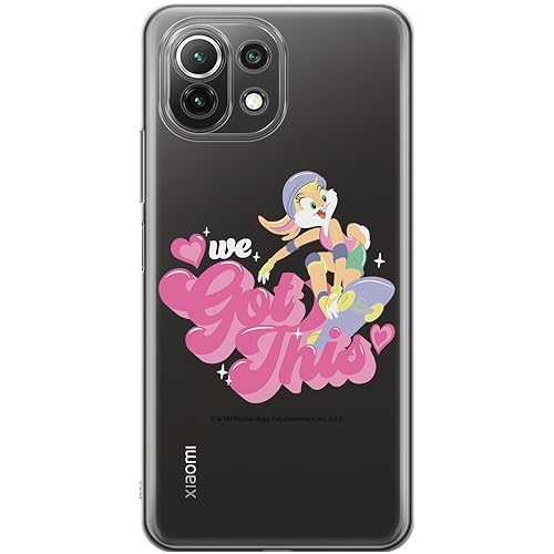 ERT GROUP etui na telefon Xiaomi 11 LITE 4G / 11 LITE 5G, case oryginalny i oficjalnie licencjonowany przez Looney Tunes, wzór Lola 004, optymalnie dopasowane, plecki z TPU częściowo przeźroczyste