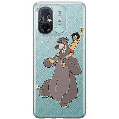 ERT GROUP etui na telefon Xiaomi REDMI 12C/ REDMI 11A, case oryginalny i oficjalnie licencjonowany przez Disney, wzór Jungle Book 002, optymalnie dopasowane, plecki z TPU częściowo przeźroczyste