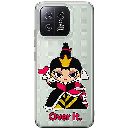 ERT GROUP etui na telefon Xiaomi 13, case oryginalny i oficjalnie licencjonowany przez Disney, wzór Queen of Hearts 001, optymalnie dopasowane, plecki z TPU częściowo przeźroczyste