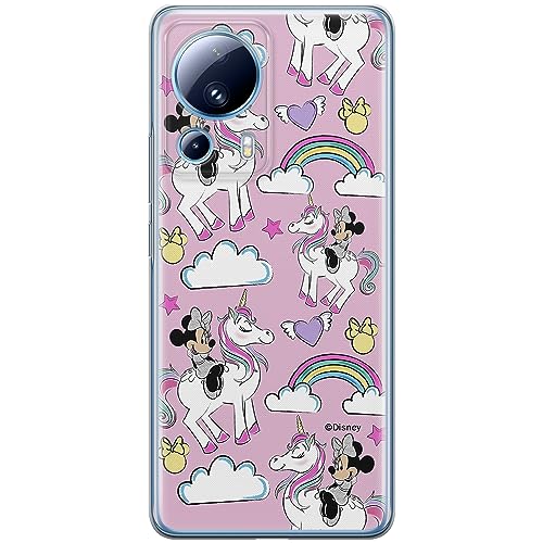 Etui Minnie 037 Disney Nadruk pełny Różowy Producent: Xiaomi, Model: 13 LITE/ CIVI 2