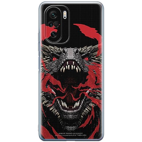 ERT GROUP etui na telefon Xiaomi MI 11i/ REDMI K40/K40 PRO/POCO F3/ F3 PRO, case oryginalny i oficjalnie licencjonowany przez Game of Thrones, wzór 004, optymalnie dopasowane, plecki z TPU