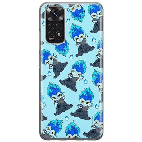 ERT GROUP etui na telefon Xiaomi REDMI NOTE 11 4G/ 11S 4G, case oryginalny i oficjalnie licencjonowany przez Disney, wzór Hades 002, optymalnie dopasowane, plecki z TPU