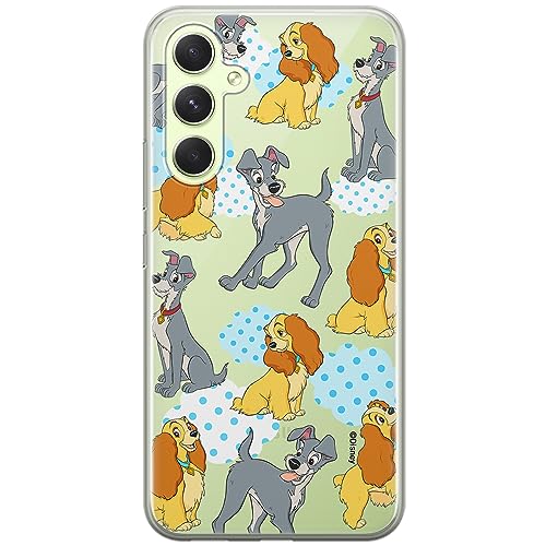 ERT GROUP etui na telefon Samsung A54 5G, case oryginalny i oficjalnie licencjonowany przez Disney, wzór Lady and the Tramp 004, optymalnie dopasowane, plecki z TPU częściowo przeźroczyste