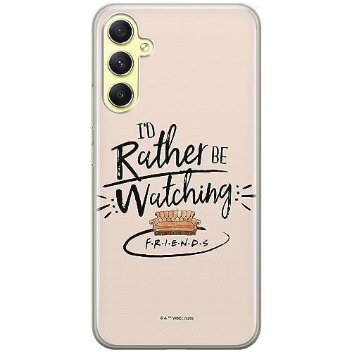 ERT GROUP etui na telefon Samsung A34 5G, case oryginalny i oficjalnie licencjonowany przez Friends, wzór 012, optymalnie dopasowane, plecki z TPU