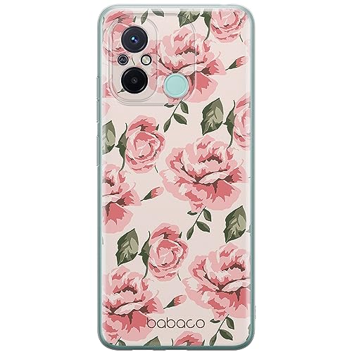 ERT GROUP etui na telefon Xiaomi REDMI 12C/ REDMI 11A, case oryginalny i oficjalnie licencjonowany przez Babaco, wzór Flowers 013, optymalnie dopasowane, plecki z TPU