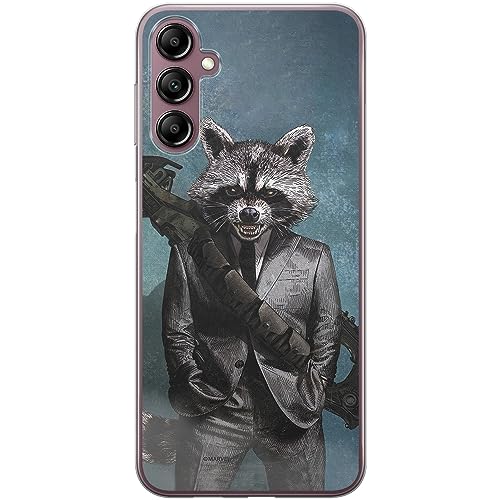 Etui Rocket 002 Marvel Nadruk pełny Niebieski Producent: Samsung, Model: A14 4G/5G