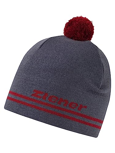 Ziener Unisex IMHAN czapka z pomponem/ciepła, dzianina, z podszewką, ombre, Usex