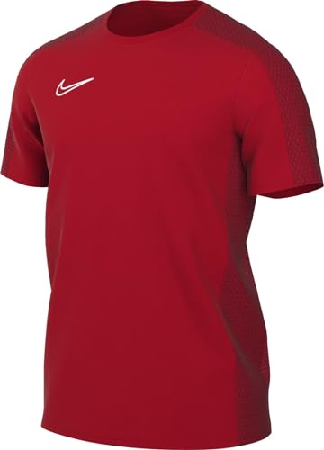 Nike Krótki rękaw Soccer Top M Nk Df Acd23 Top Ss, University Red/Gym Red/White, DR1336-657, 2XL