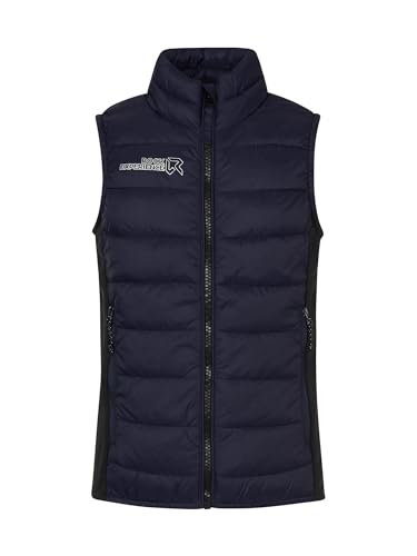 Rock Experience REJV00101-C261 FORTUNE HYBRID JUNIOR VEST Unisex - Kurtka dziecięca 1330 BLUE NIGHTS+0208 CAVIAR 6/116