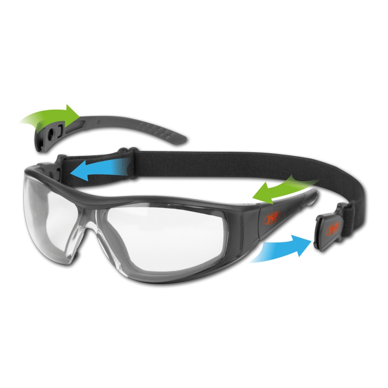 Okulary/gogle JSP Stealth Hybrid zestaw
