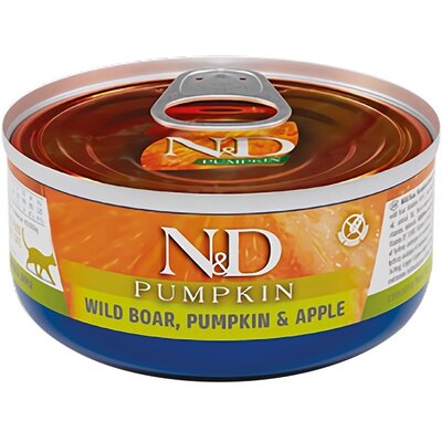 FARMINA FARMINA N&D Cat Pumpkin Boar pumpkin apple 80 g karma mokra dla kotów