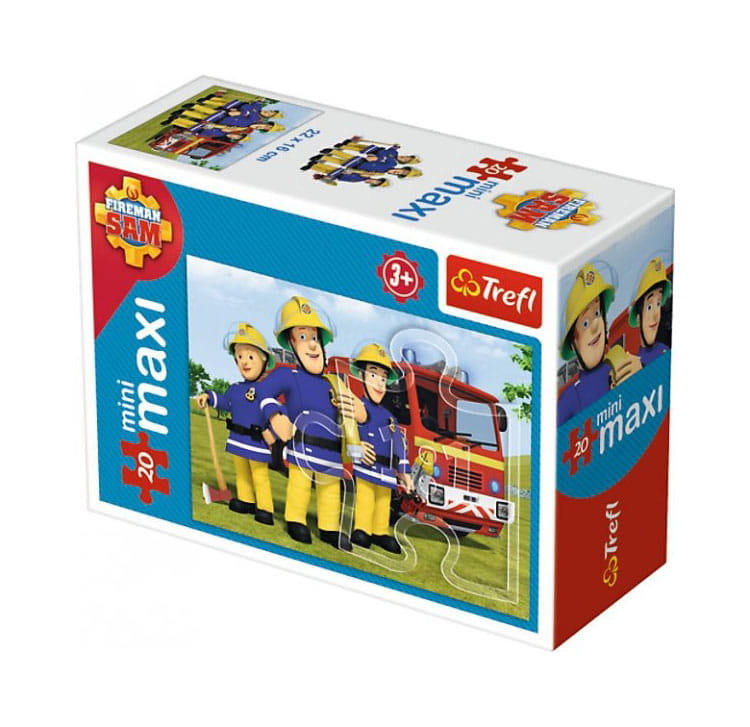 Trefl, puzzle, Strażak Sam Zawsze Na Służbie, 20 el.