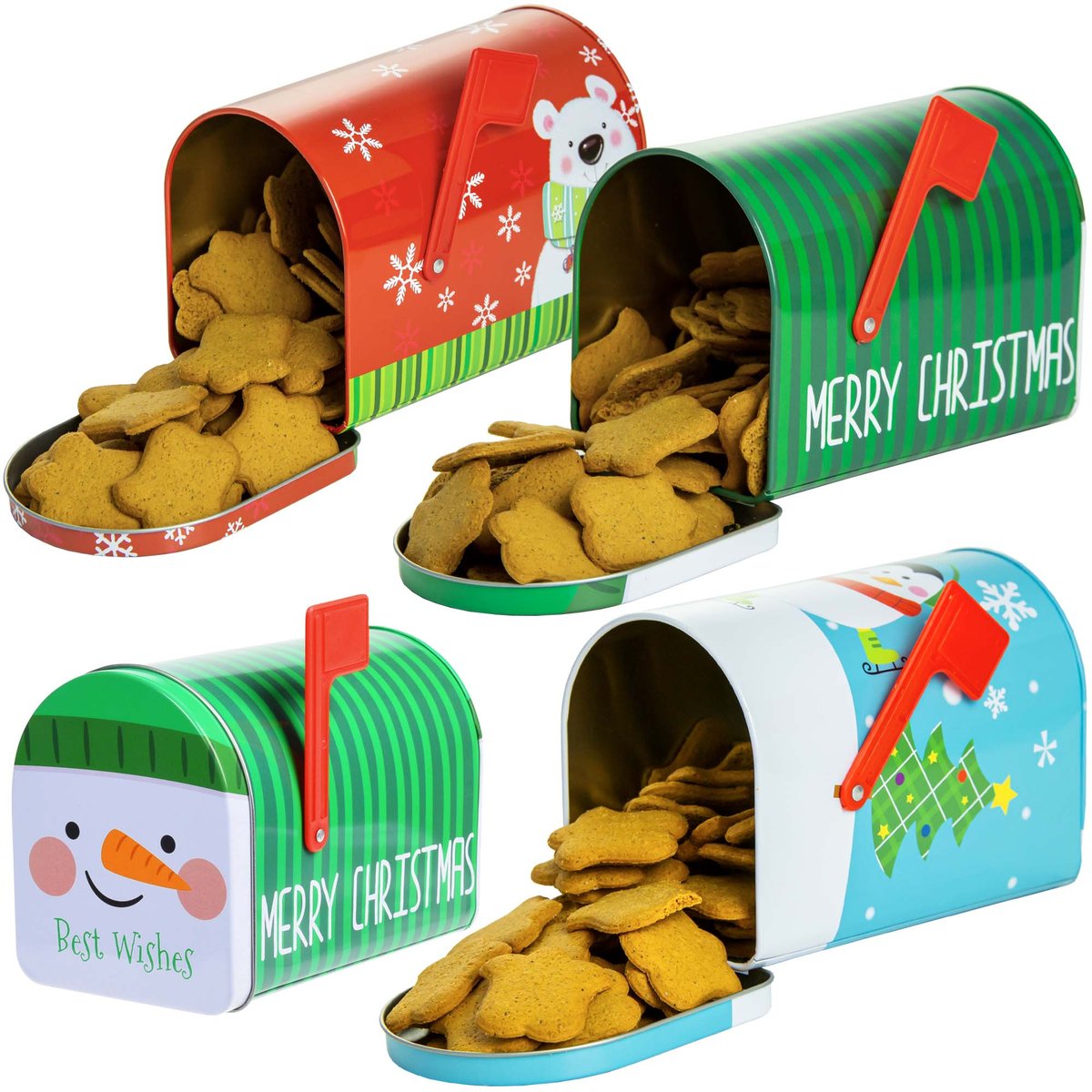 Puszka Na Ciastka Pierniki Pojemnik Skrzynka Zestaw