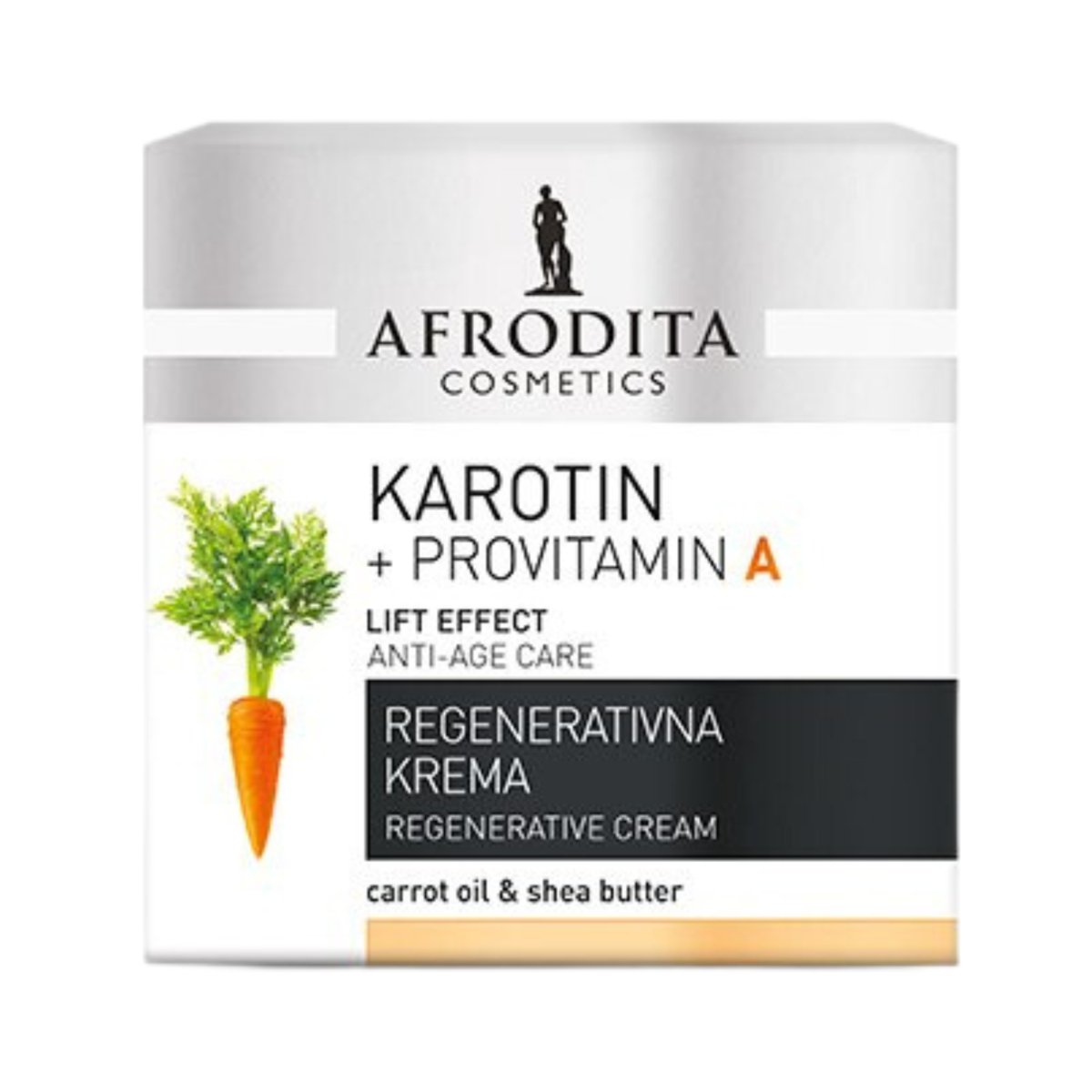 Afrodita Karotin, Krem Regeneracyjny Do Twarzy, 50ml