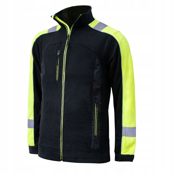 Kurtka Robocza Odblaskowa Bluza Robocza Polar L