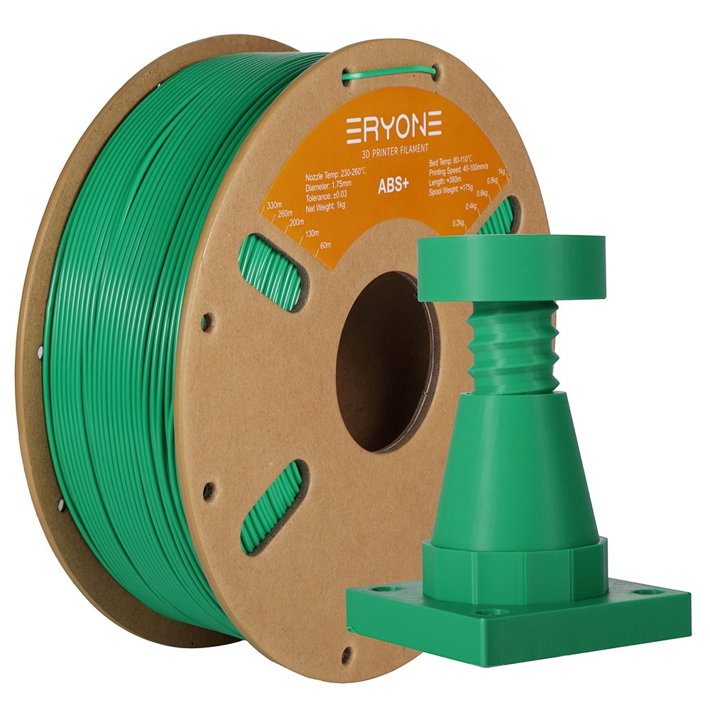 ERYONE 1.75mm ABS  3D Printing Filament 1KG Green
