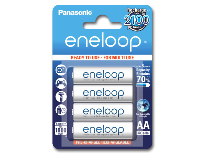 Panasonic Eneloop R6/AA 1900 mAh x4-blister)