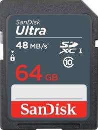 SanDisk SD Ultra 64 GB 48 MB/s class 10 - W MAGAZYNIE Raty 10x 0%