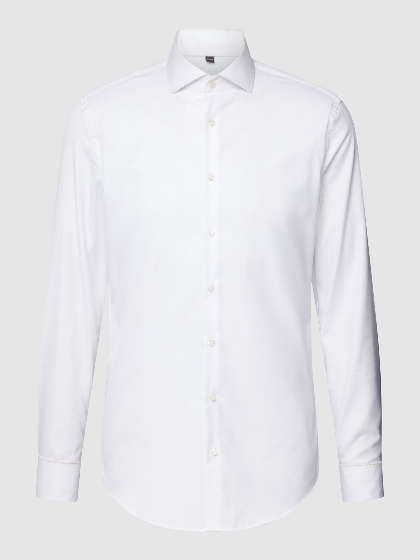 Koszula biznesowa o kroju slim fit z diagonalu