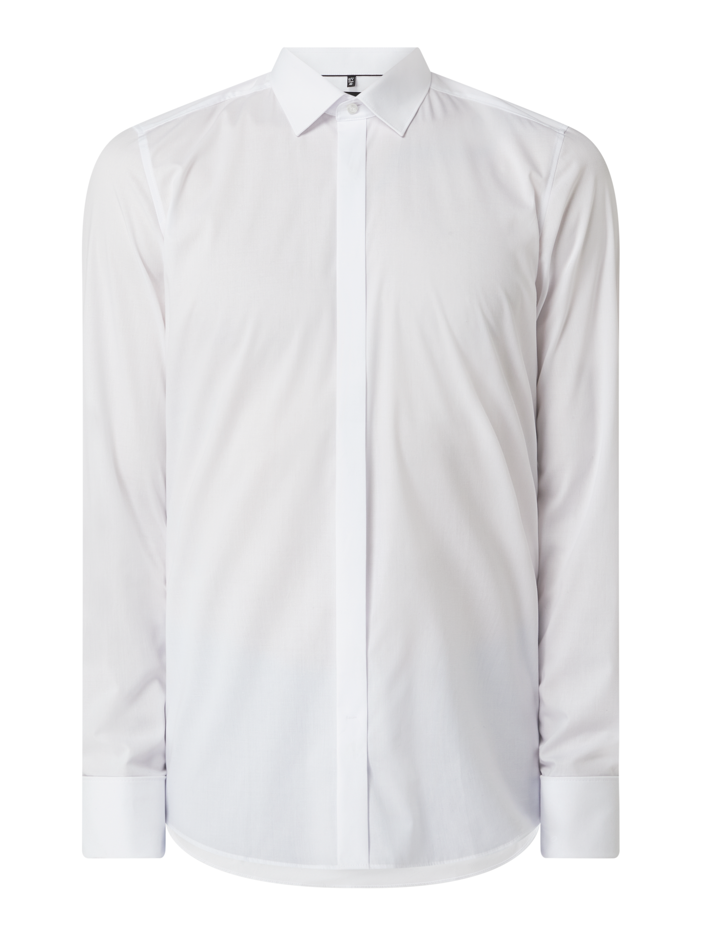 Koszula biznesowa o kroju body fit z dodatkiem streczu model ‘NEW YORK KENT’