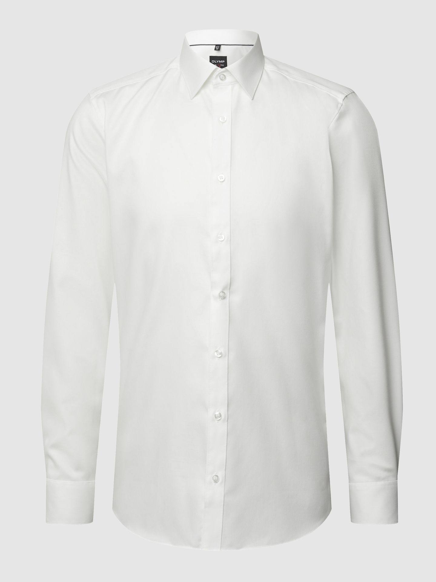 Koszula biznesowa o kroju slim fit z diagonalu