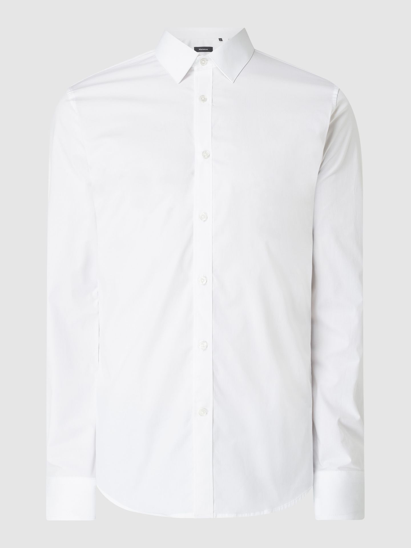 Koszula biznesowa o kroju slim fit z dodatkiem streczu model ‘Robo’