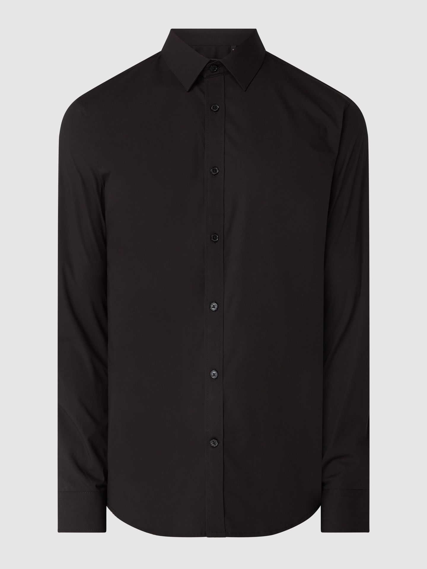 Koszula biznesowa o kroju slim fit z dodatkiem streczu model ‘Robo’