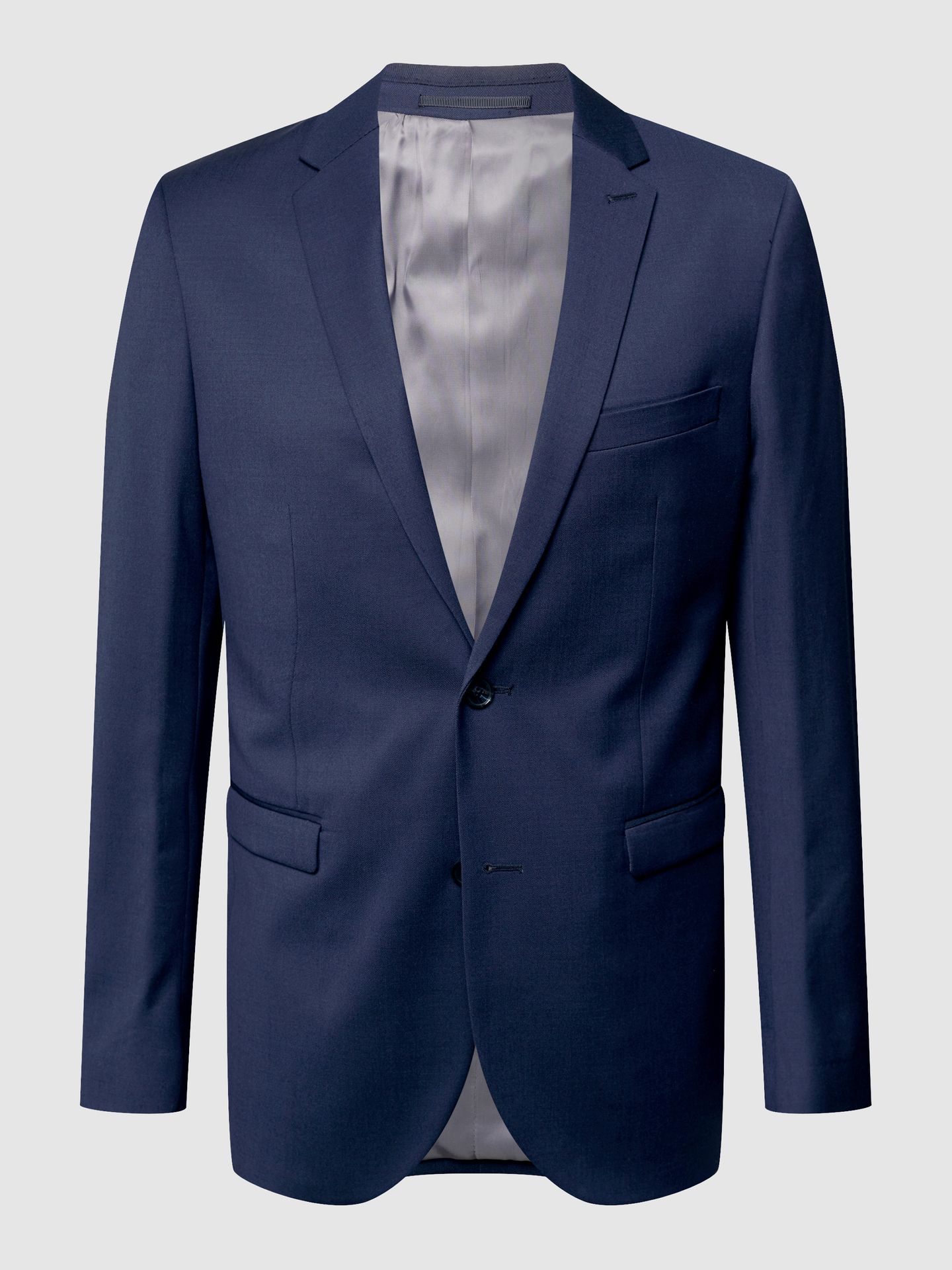Marynarka zapinana na 2 guziki o kroju slim fit z dodatkiem streczu model ‘George’