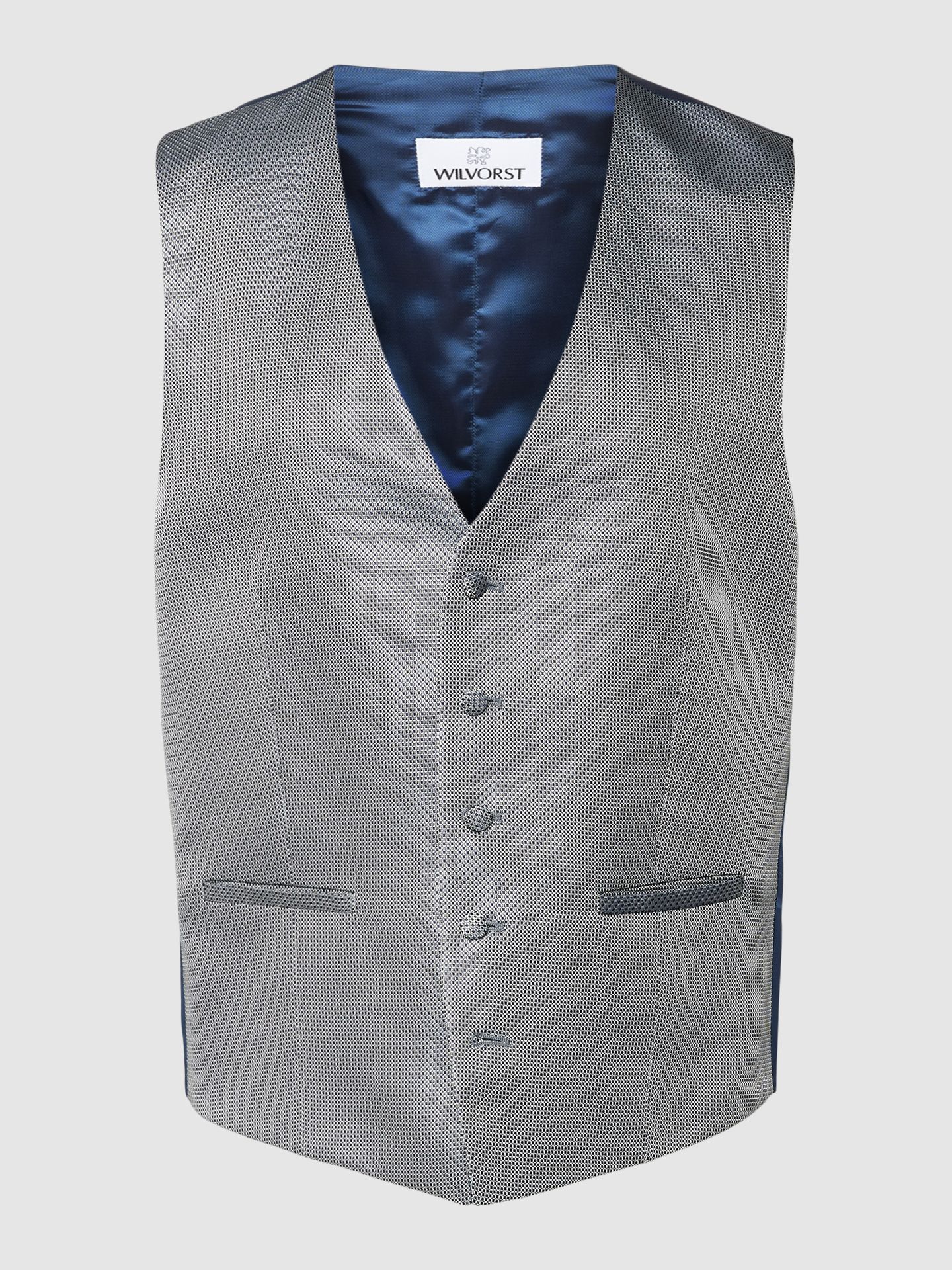 Kamizelka ze wzorem na całej powierzchni