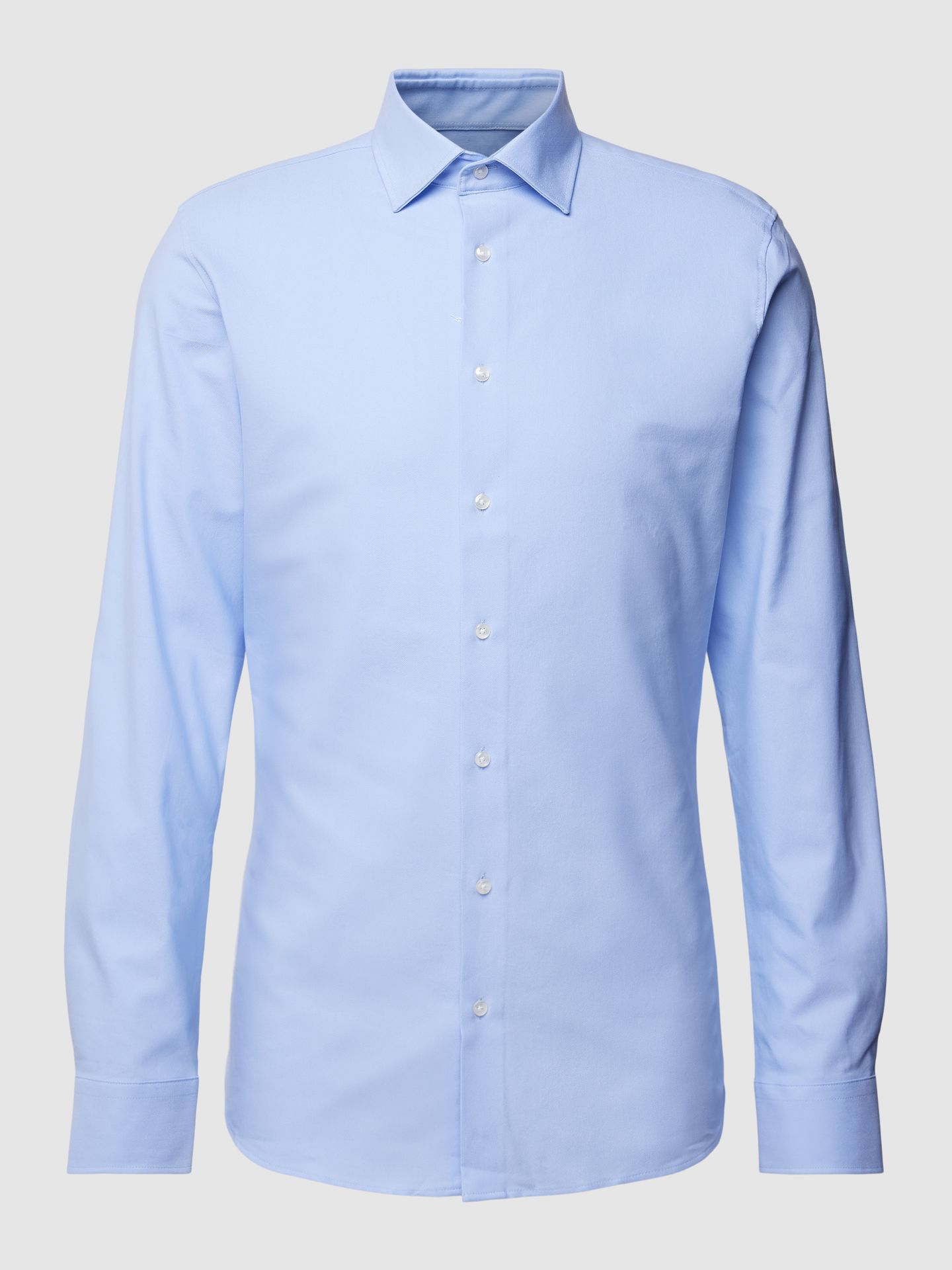 Koszula biznesowa o kroju Super Slim Fit z kołnierzykiem typu kent