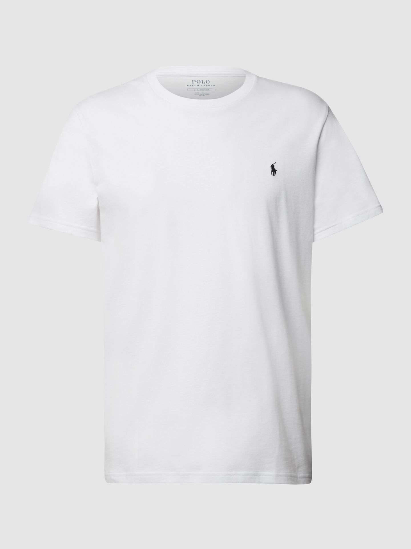 T-shirt z wyhaftowanym logo