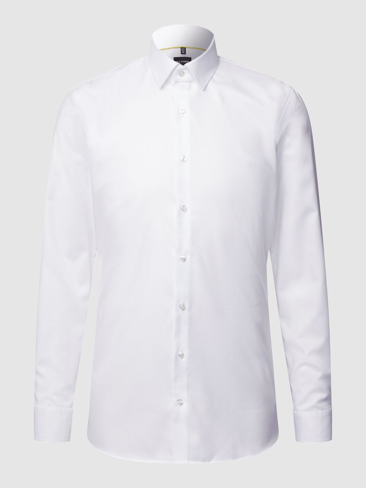 Koszula biznesowa o kroju super slim fit z diagonalu