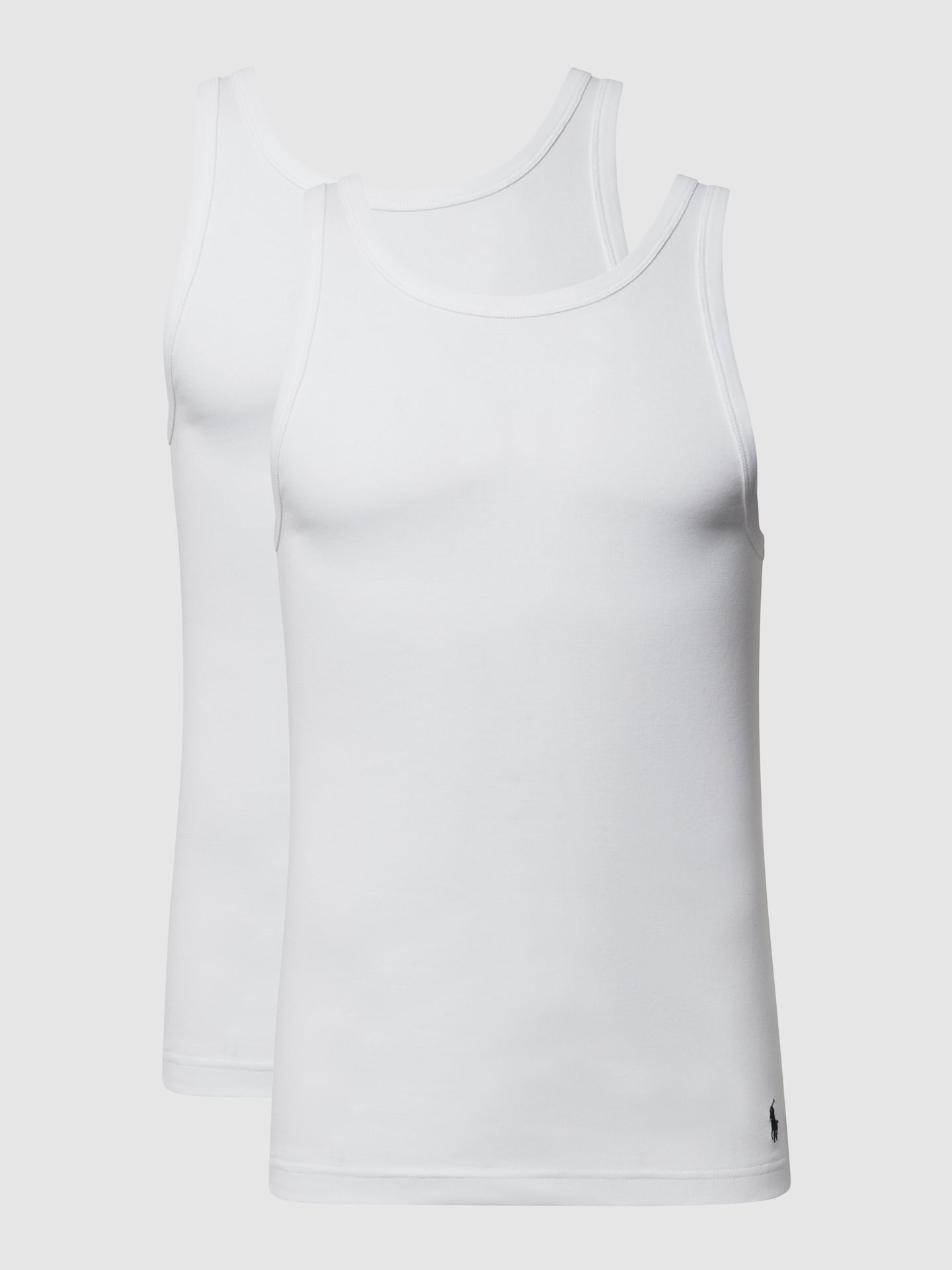 Top z okrągłym dekoltem w zestawie 2 szt.