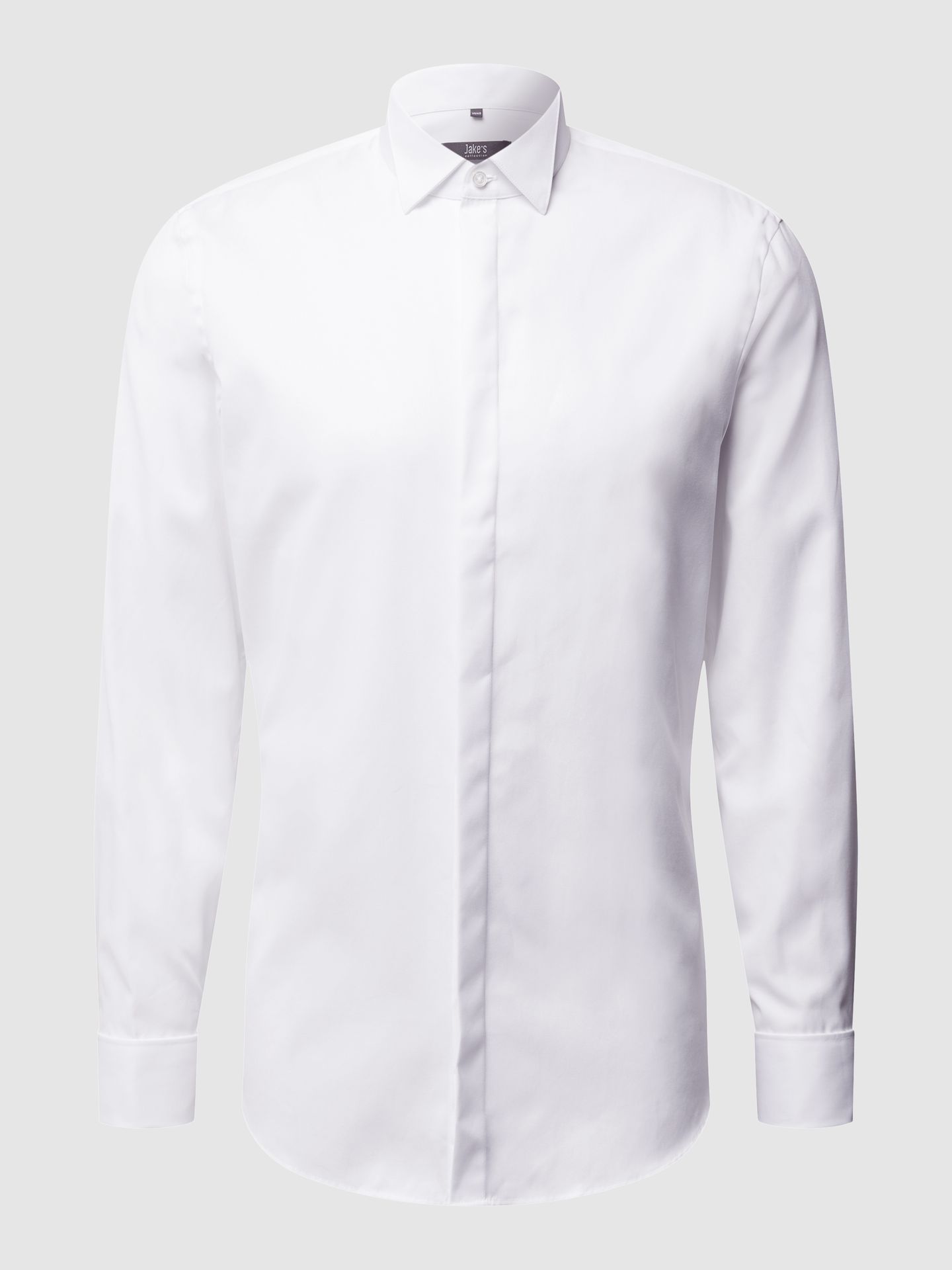 Koszula smokingowa o kroju slim fit z diagonalu