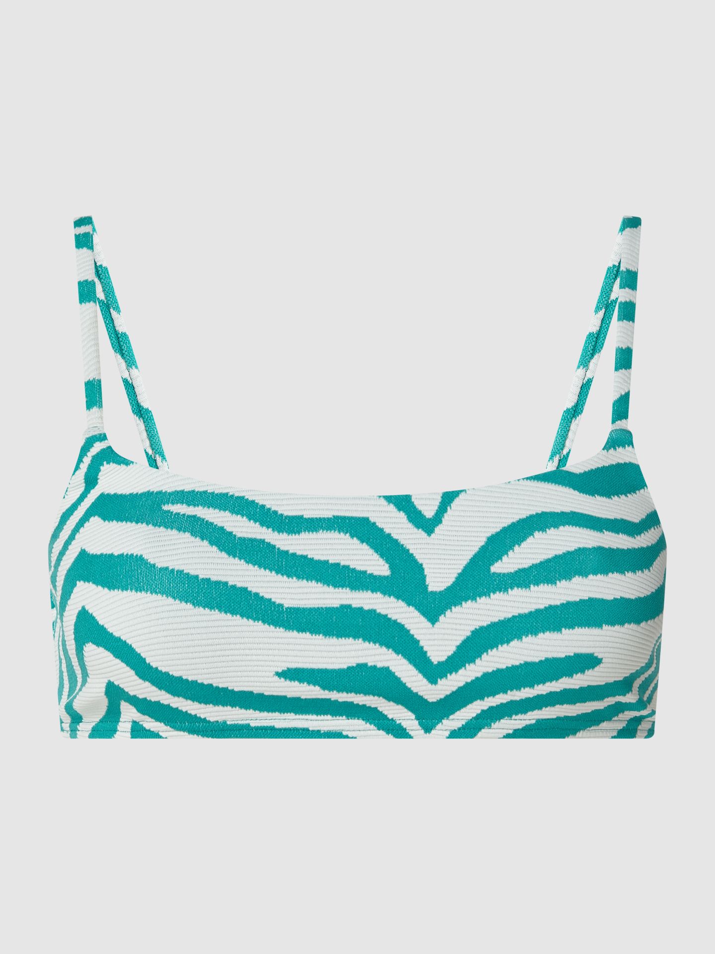 Top bikini ze zwierzęcym nadrukiem model ‘Ezra’
