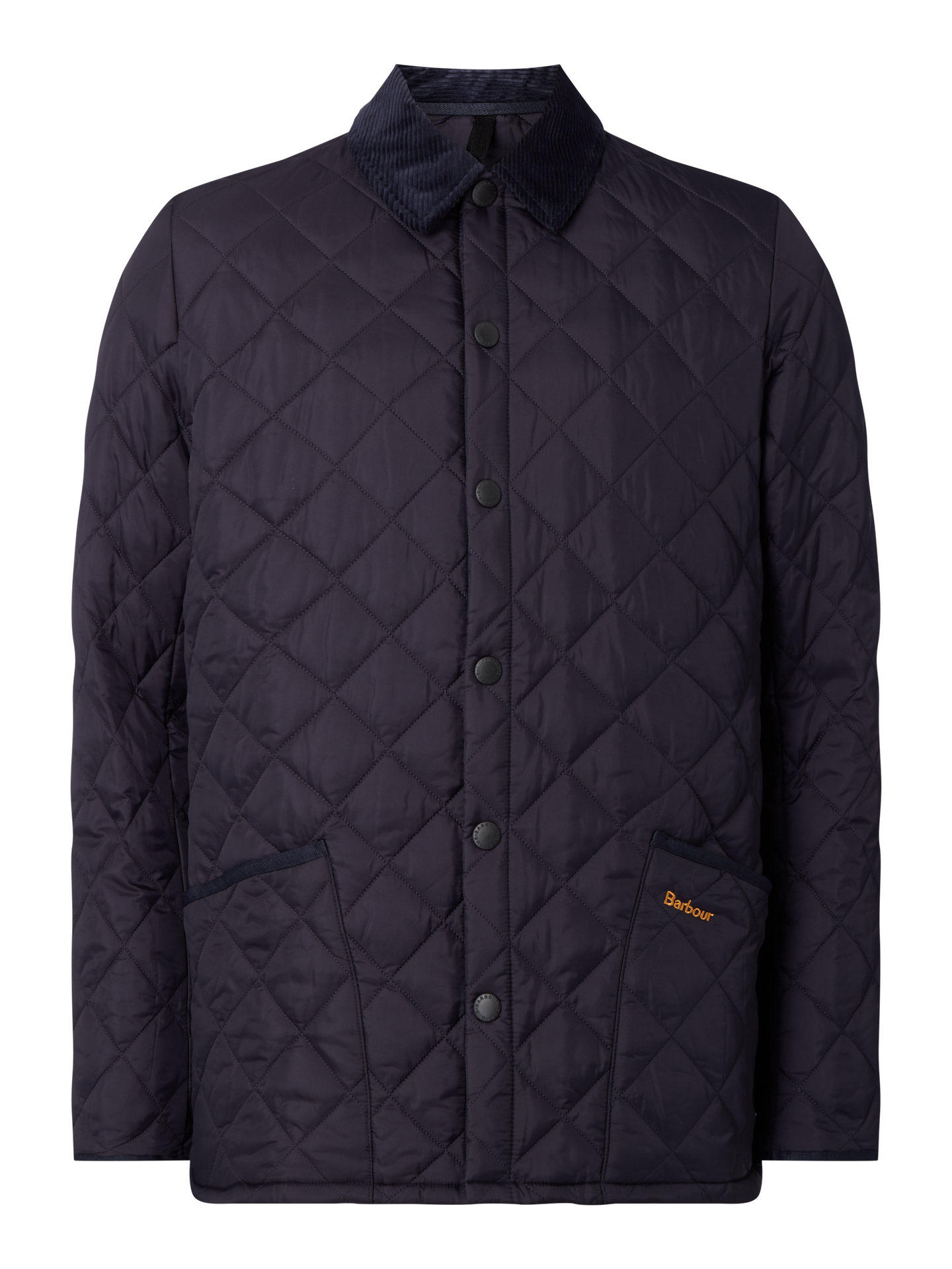 Kurtka pikowana z wykładanym kołnierzem