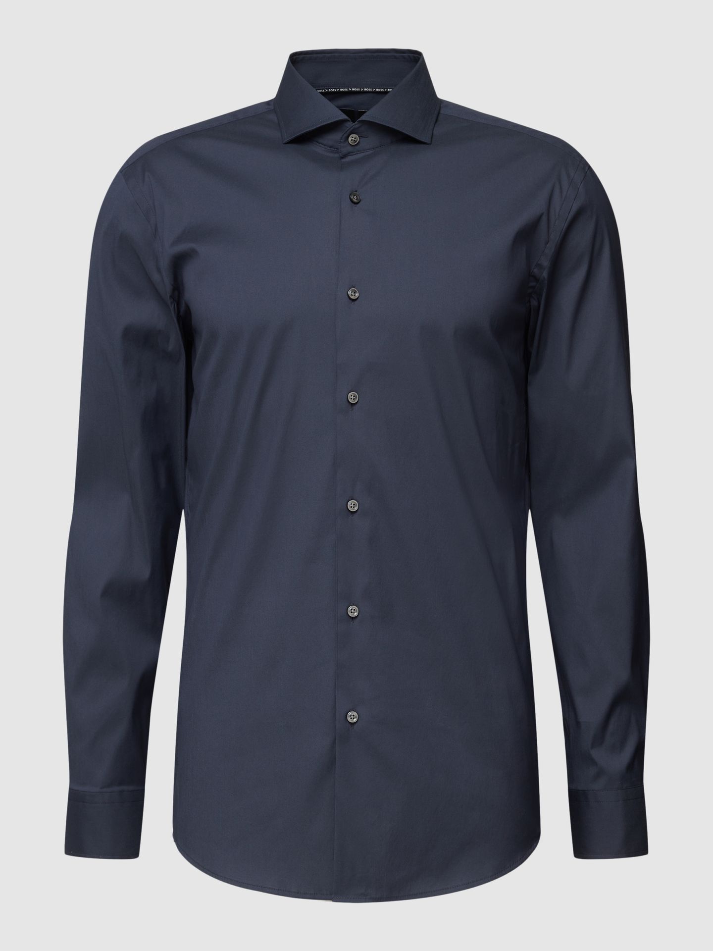 Koszula biznesowa o kroju slim fit z dodatkiem streczu model ‘Hank Hai’