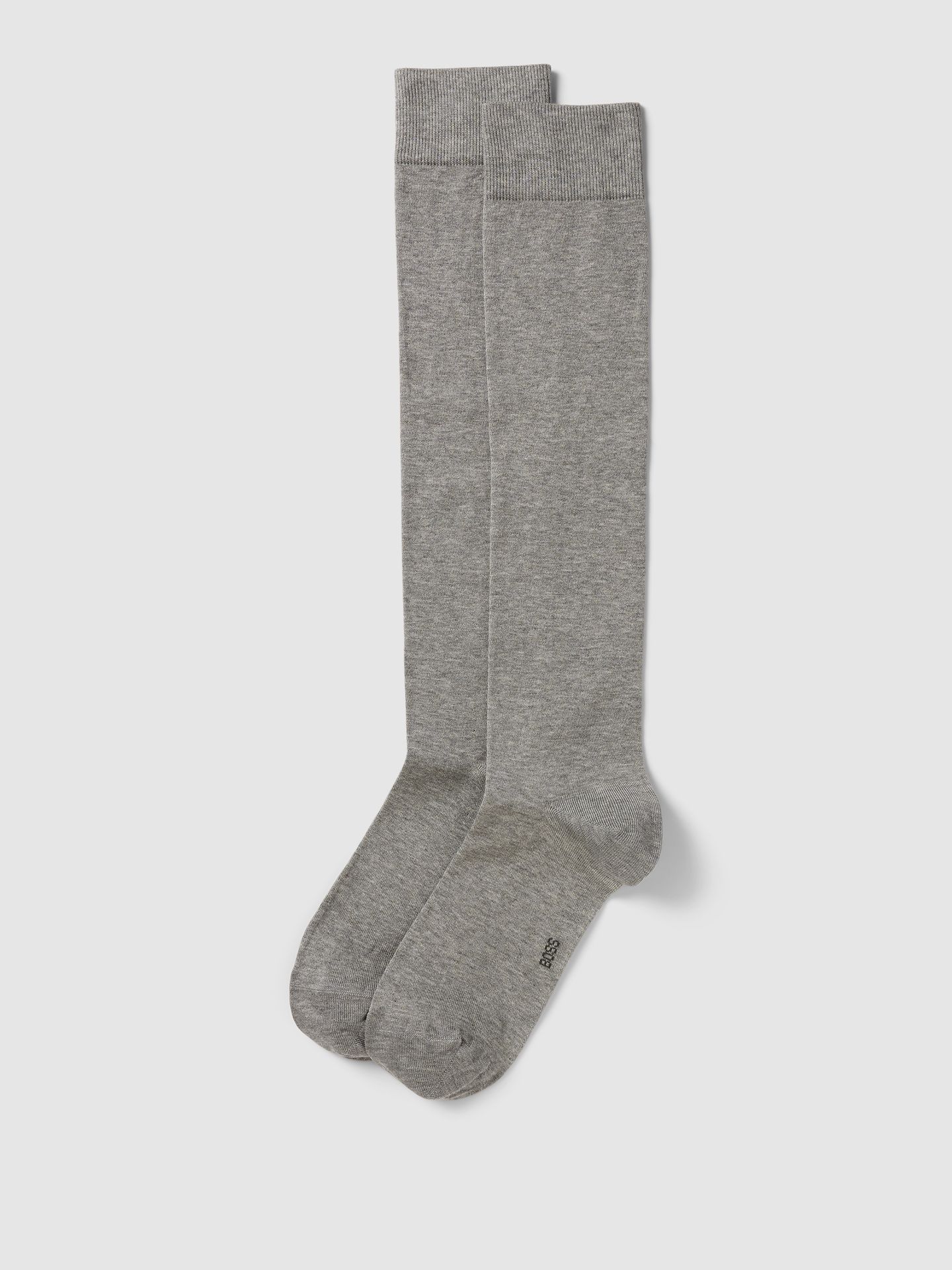 Skarpety z prążkowanymi wykończeniami w zestawie 2 szt.