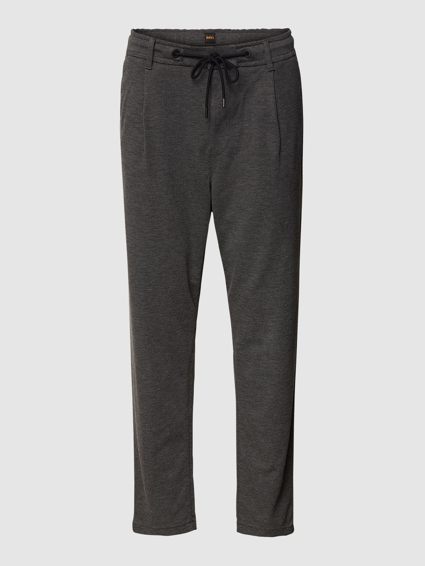Spodnie dresowe o kroju tapered fit z mieszanki wiskozy model ‘Skay’