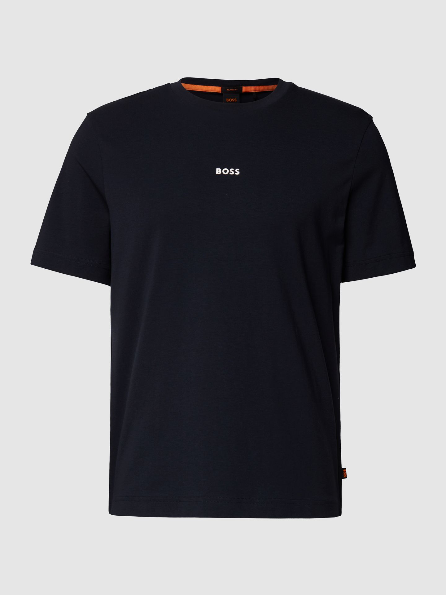 T-shirt z napisem z marką