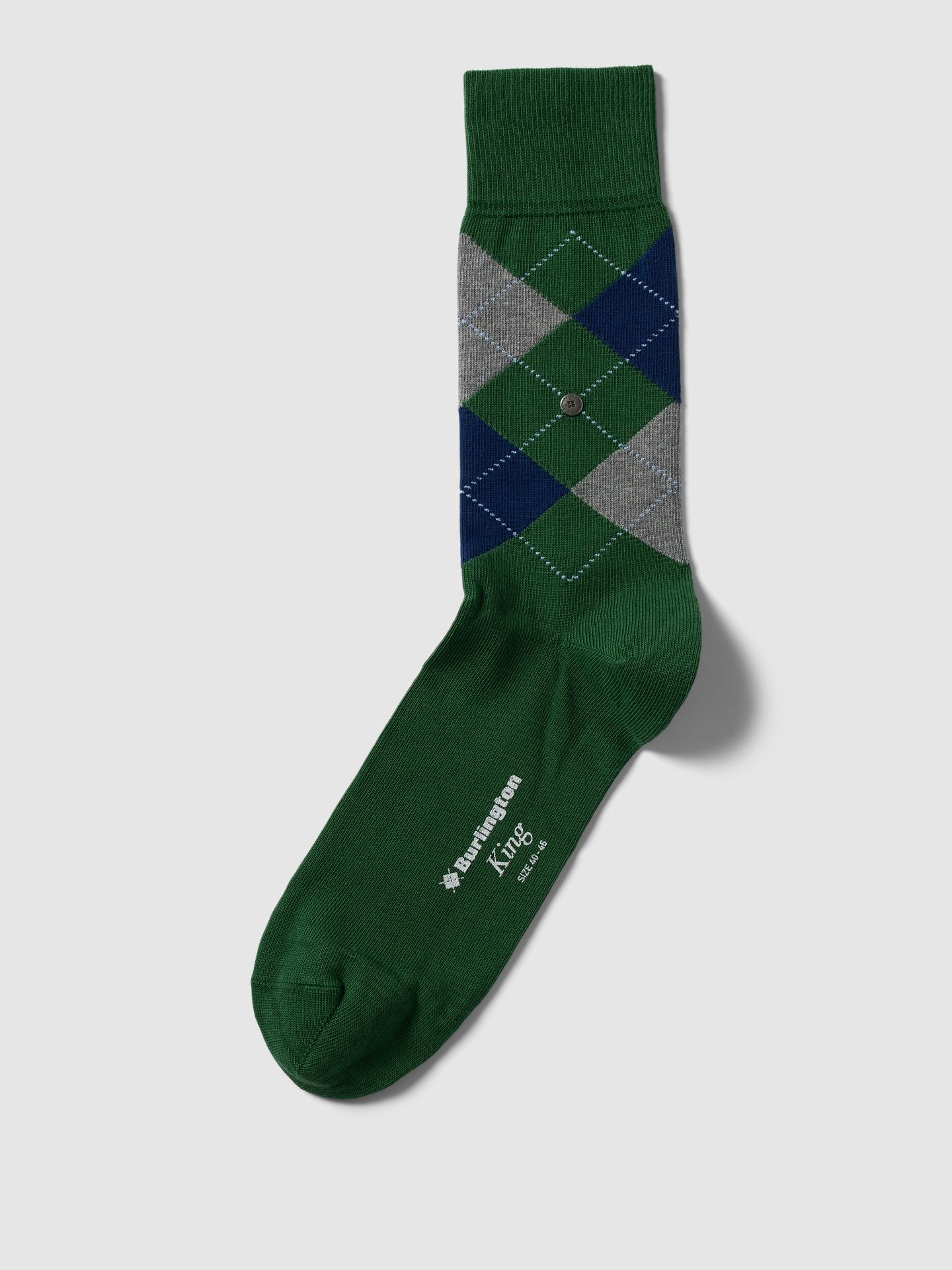 Skarpety ze wzorem w kratę model ‘KING’