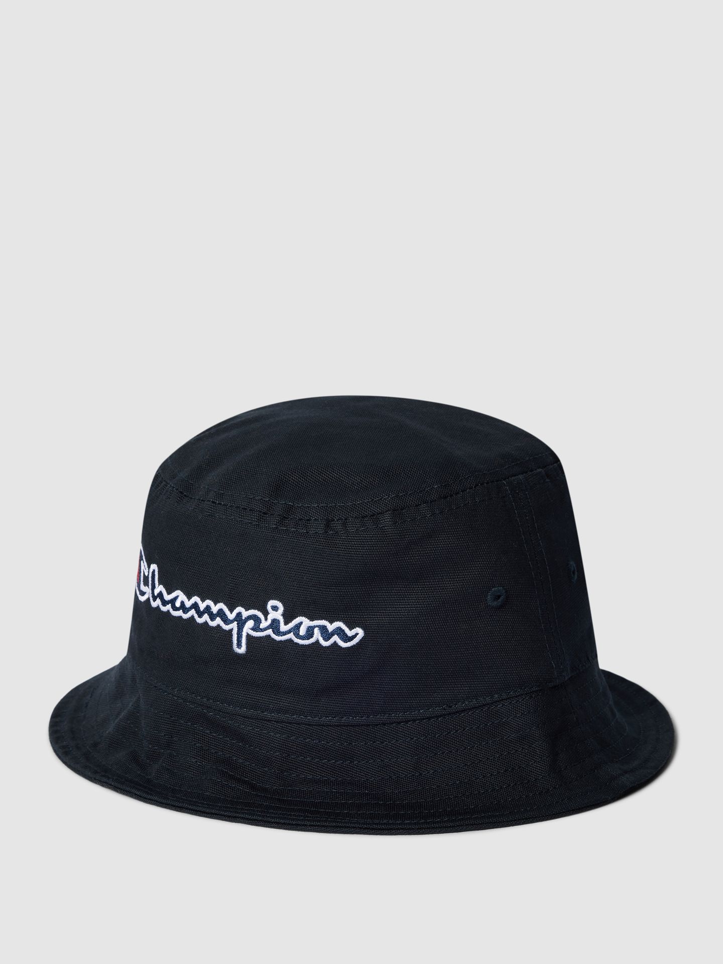 Czapka typu bucket hat z wyhaftowanym logo